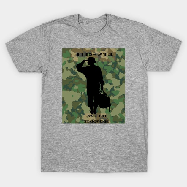 With Honor T-Shirt by 2Dogs